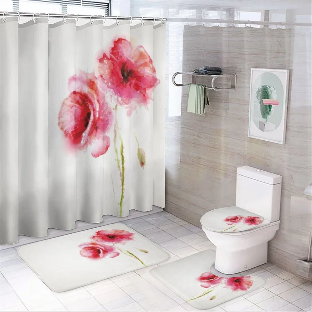 Red Poppies Vivid Spring — Your design