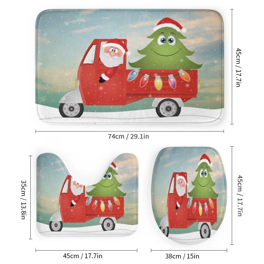 Santa Vintage Truck — Detail 1