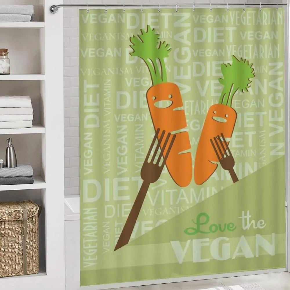 Smiling Carrot Love Vegan — Detail 4