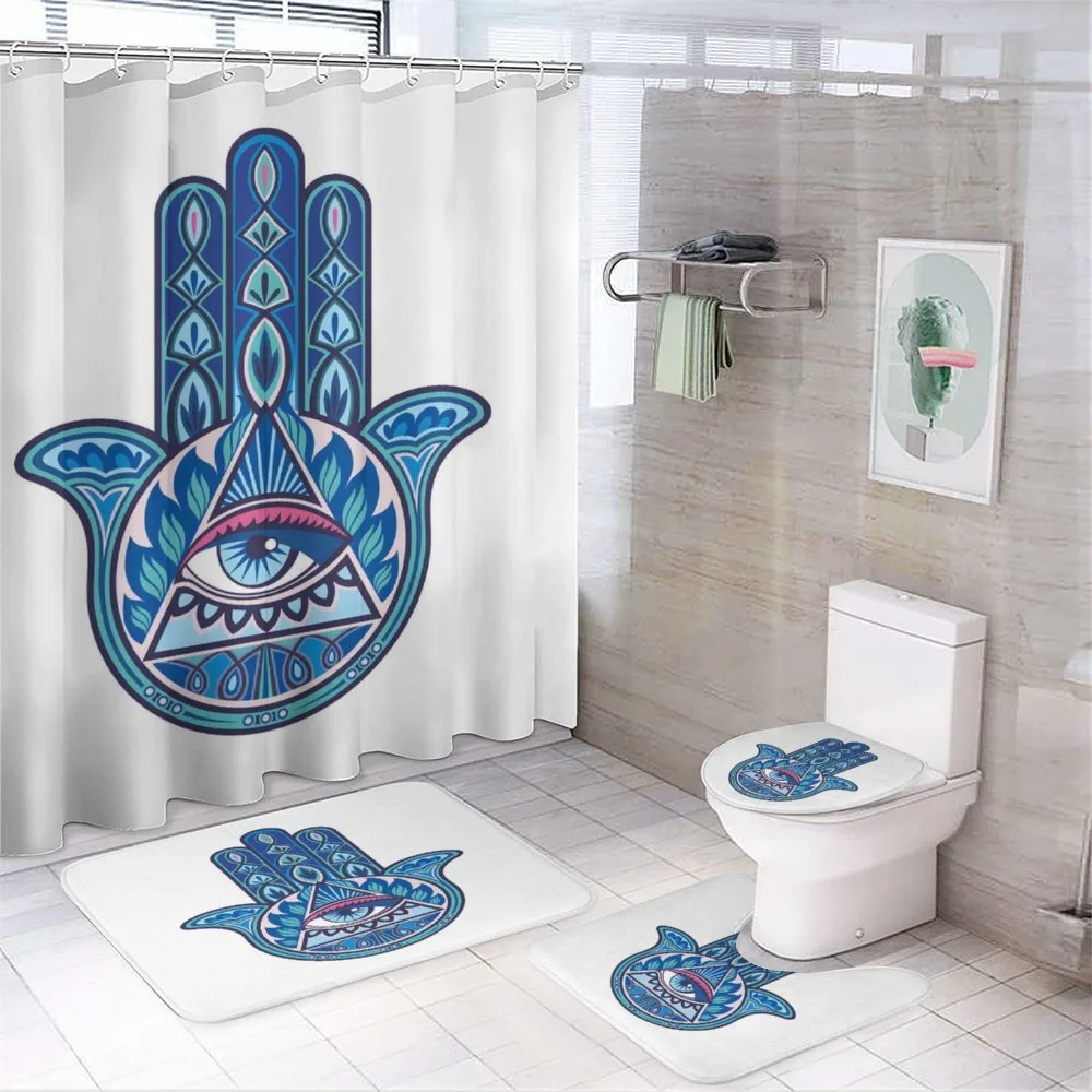 Vibrant Hamsa Triangle — Your design