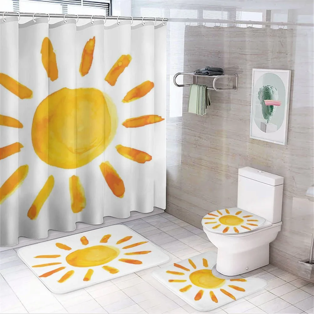 Watercolor Sun Childish — Your design