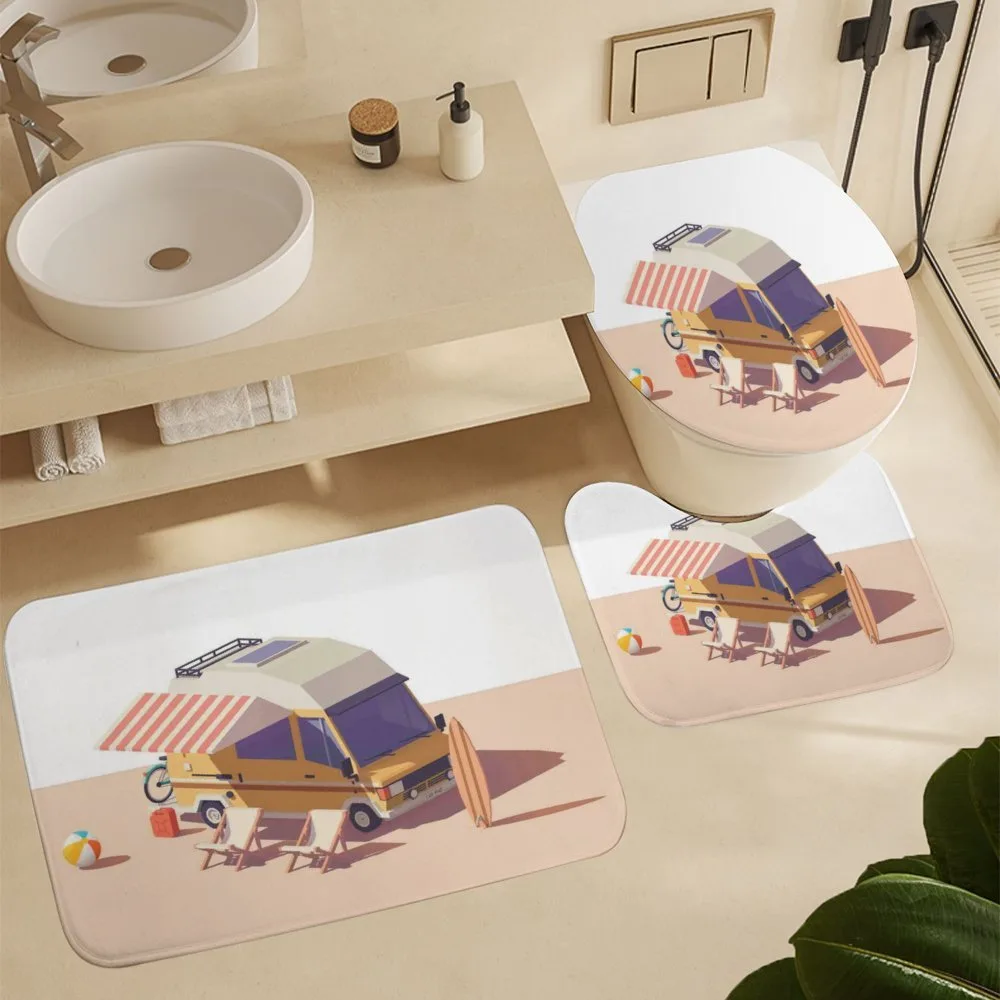 Camper Van Chairs and Surfboard — Detail 5