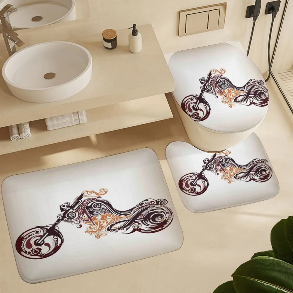 Curvy Floral Bike — Detail 5