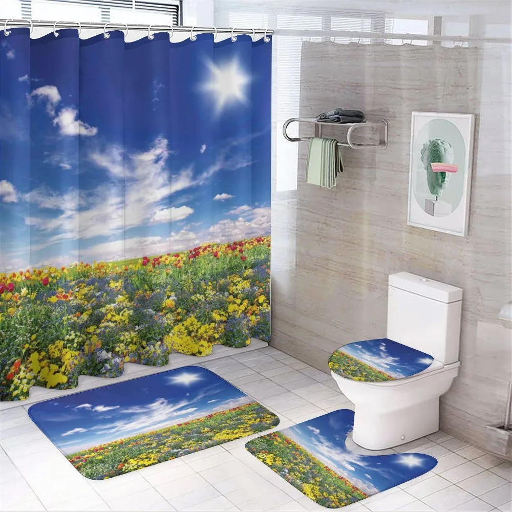 Flowers Cloudy Sky — Your design