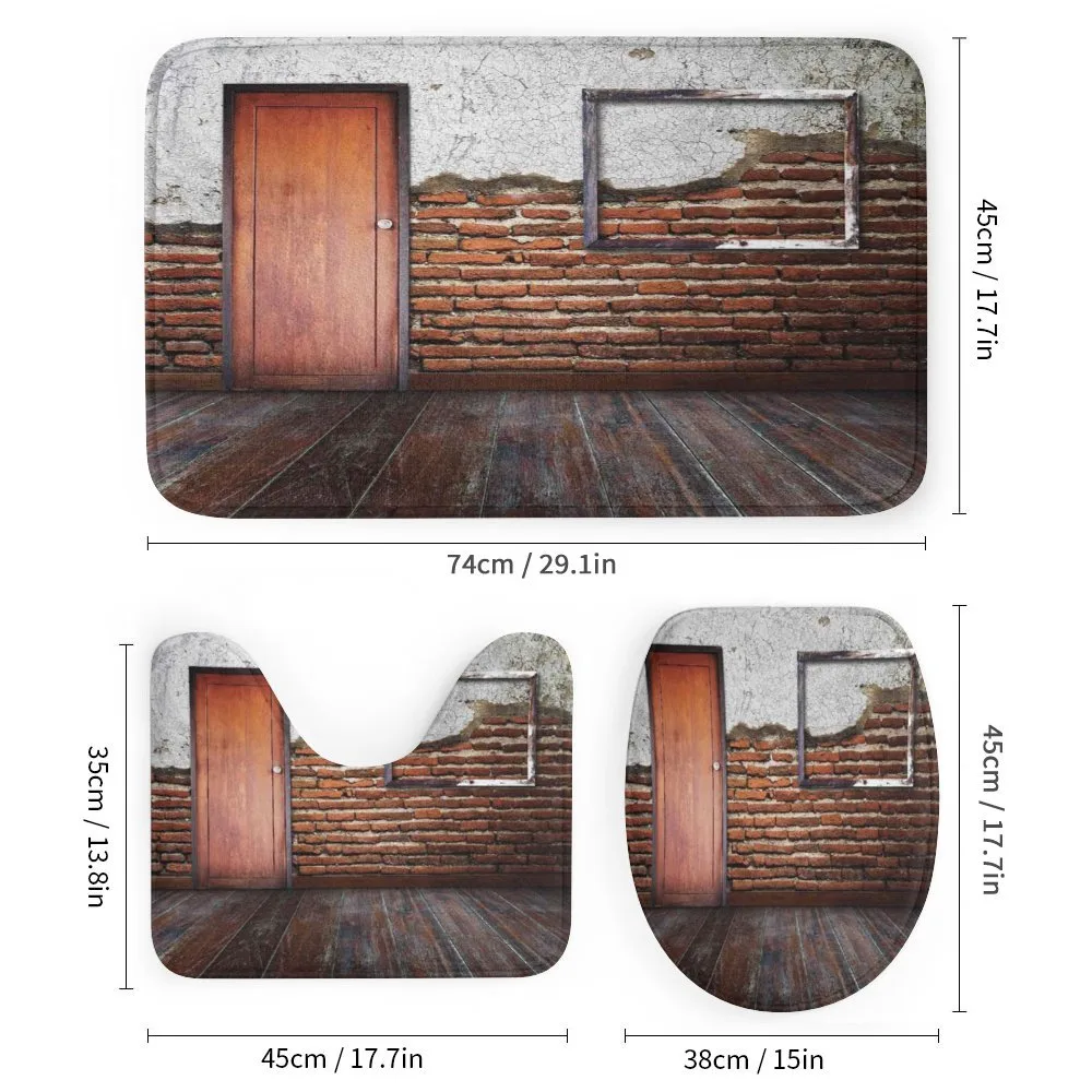 Frame on Old Brick Wall — Detail 1