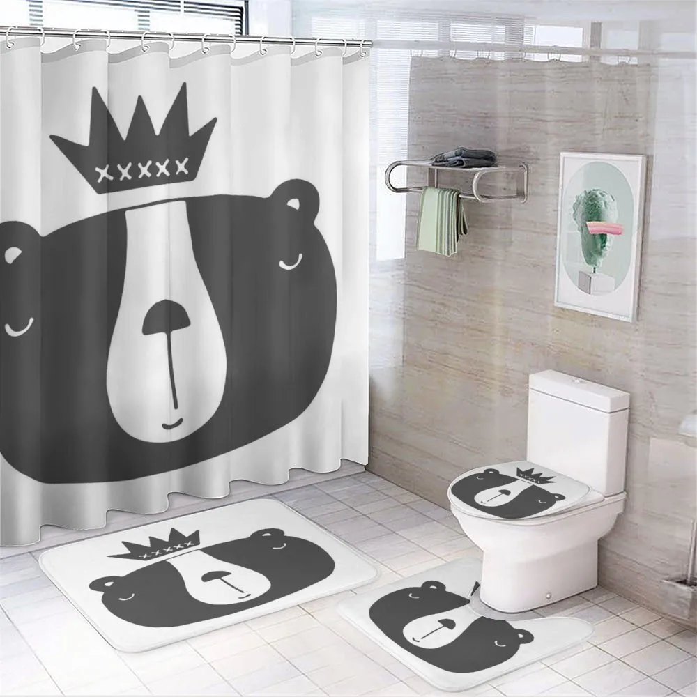 Humorous Bear in Crown — Your design