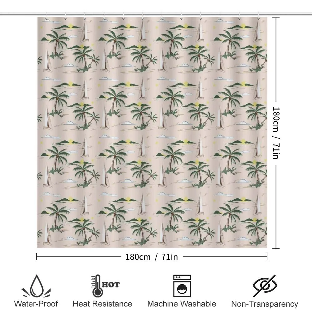 Island Pattern Sailboat — Detail 2
