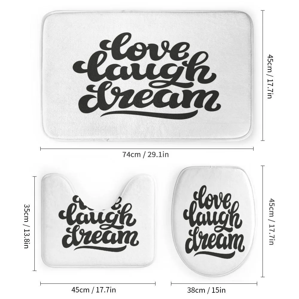 Love Laugh Dream Calligraphy — Detail 1