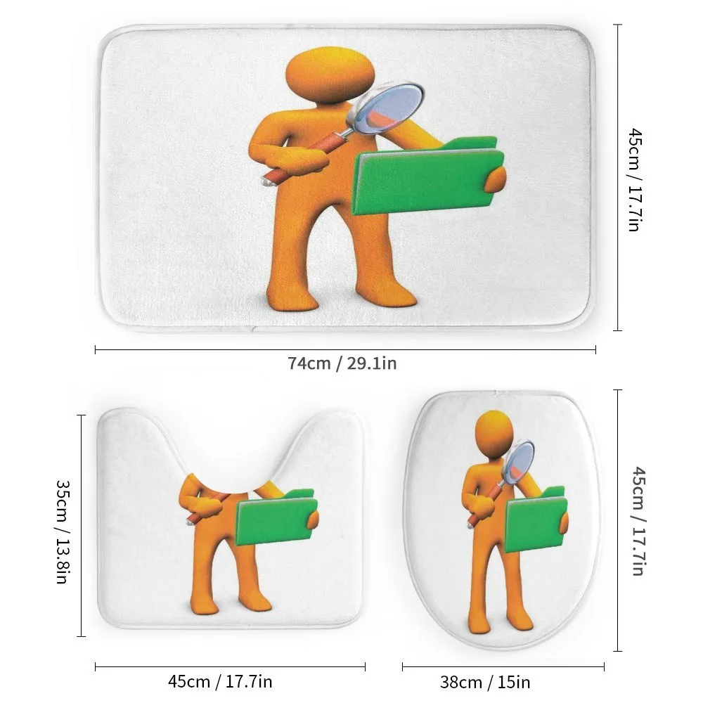 Man and Folder — Detail 1
