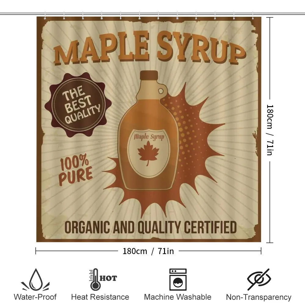 Maple Syrup with Stripes — Detail 2