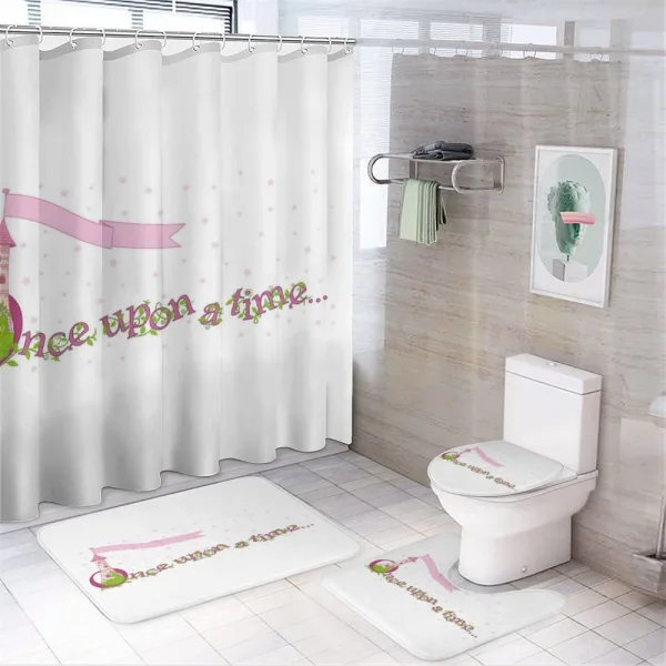 Once up a Time OnceOnceOnce on a shower curtain