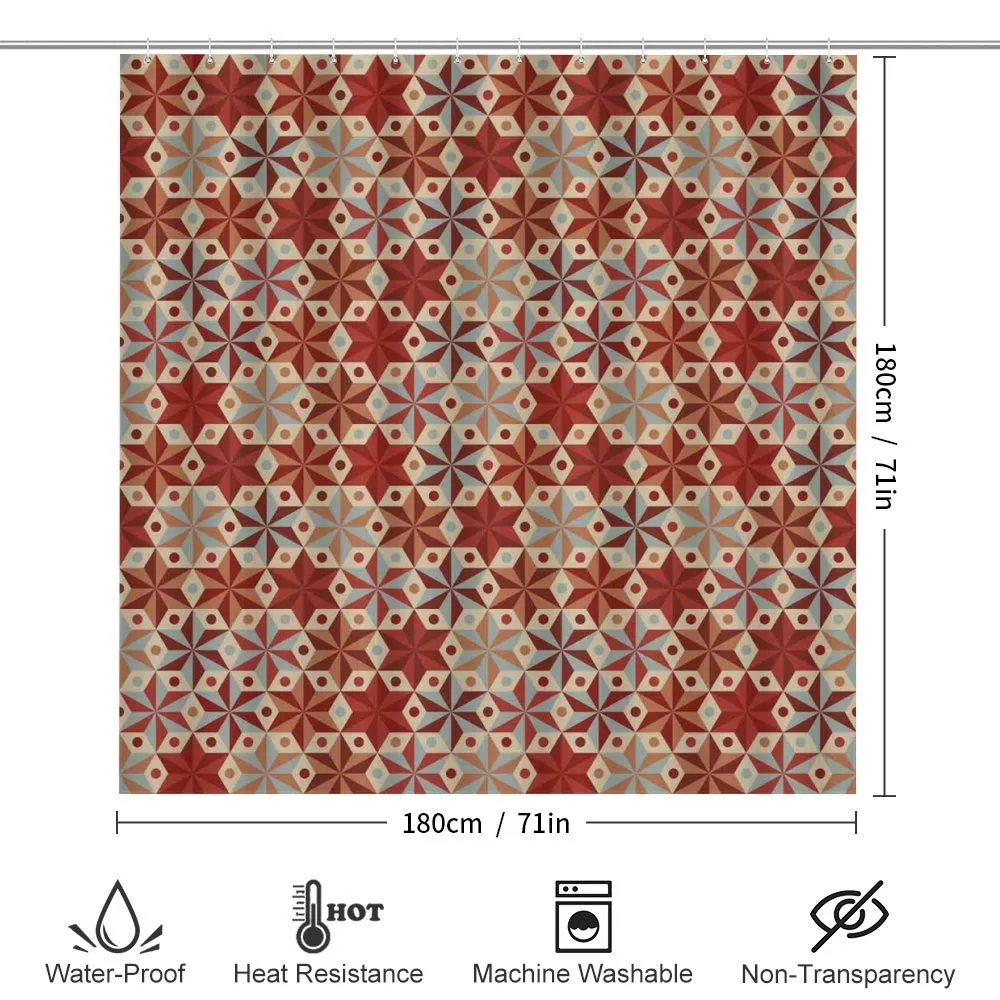 Retro Anise Stars Motif — Detail 2