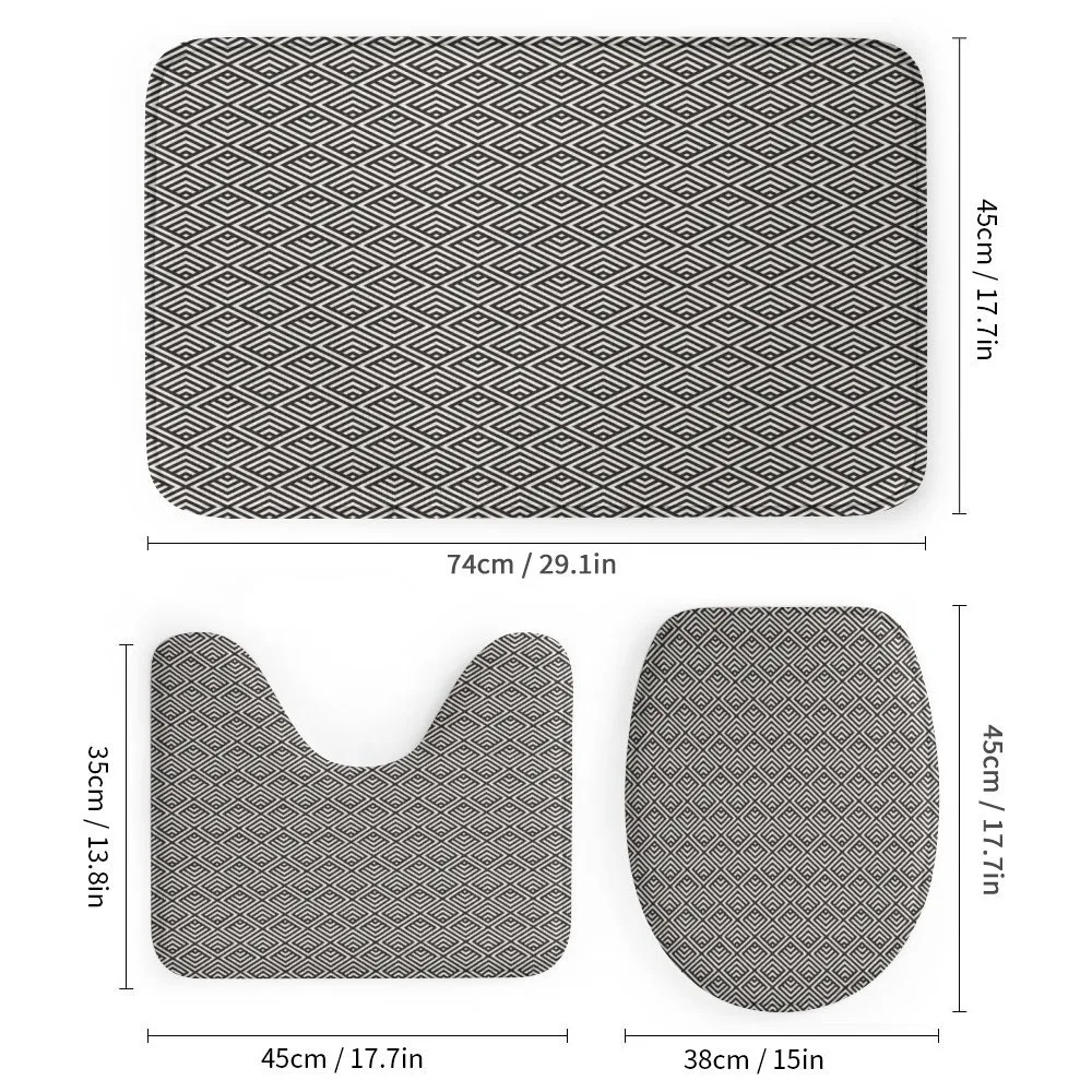 Stripes Diagonal Squares — Detail 1