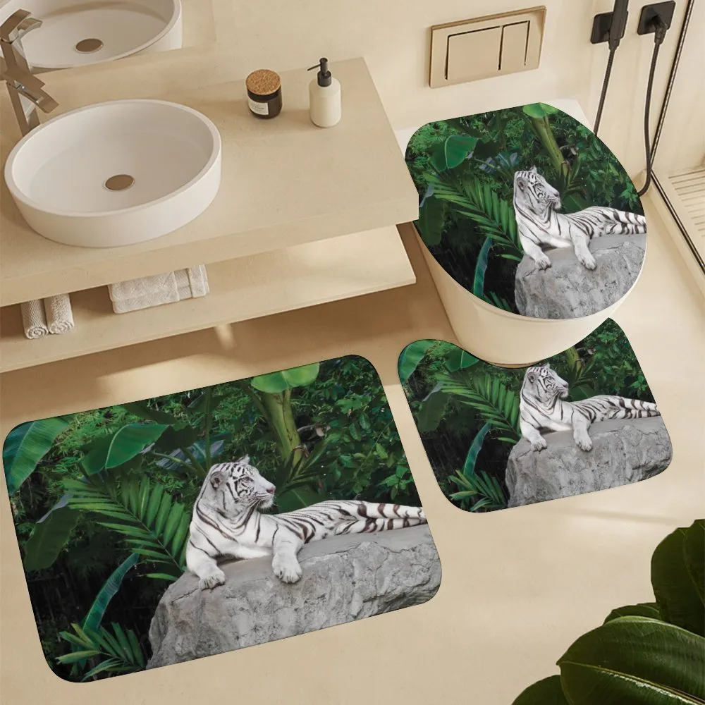 White Tiger in Jungle — Detail 5