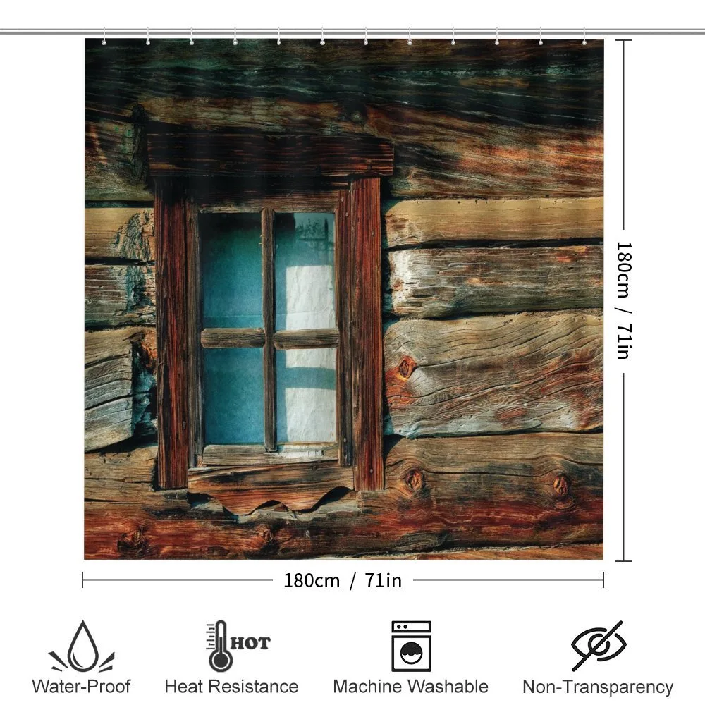 Wooden Pattern Window — Detail 2