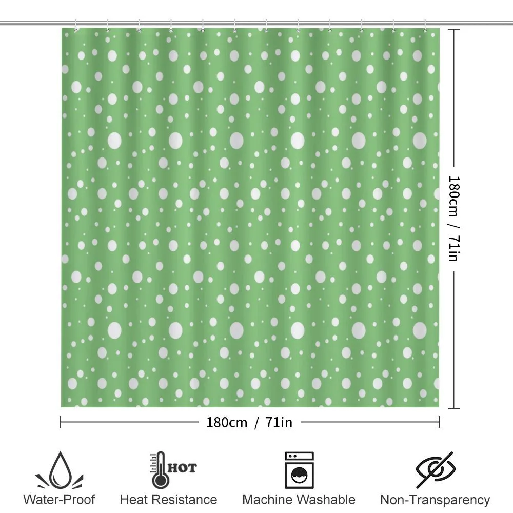 Big Dots Green Backdrop — Detail 2