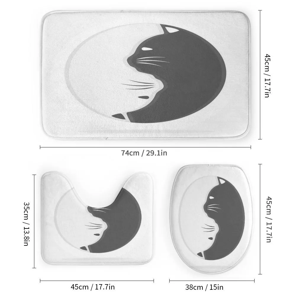 Black and White Cats — Detail 1