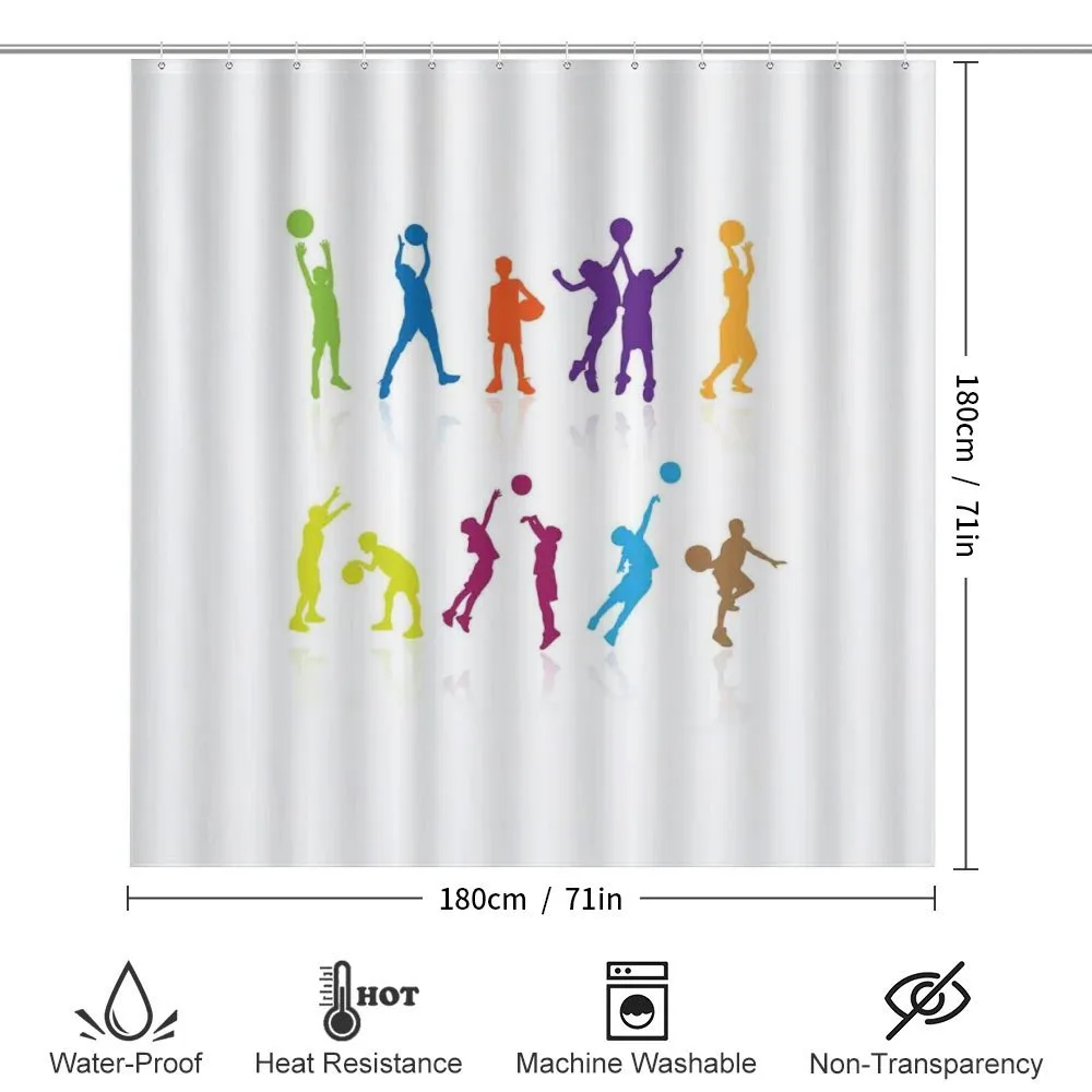 Colorful Kids Basketball — Detail 2