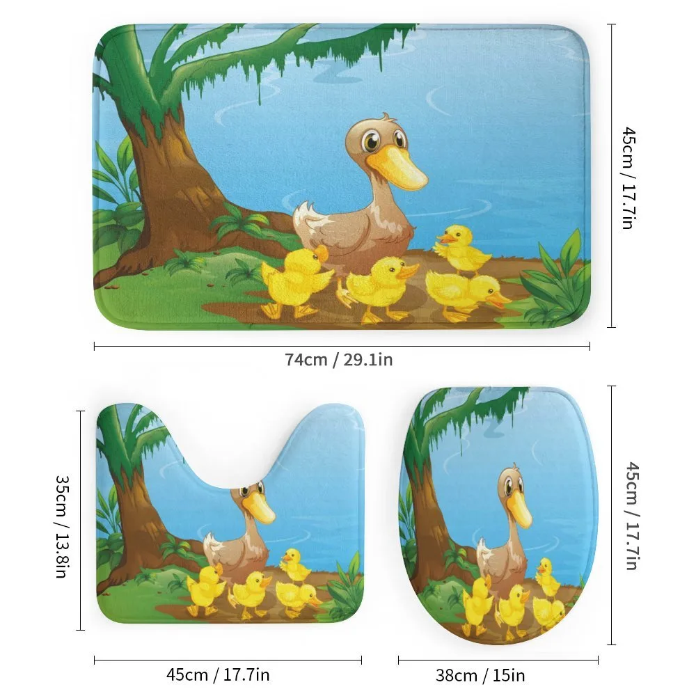 Duck and Ducklings — Detail 1