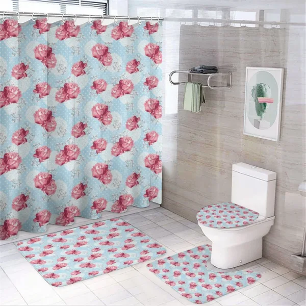 Far Eastern Sakura Tree on a shower curtain