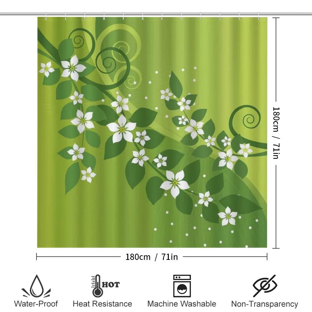 Graphic Curvy Leaves — Detail 2