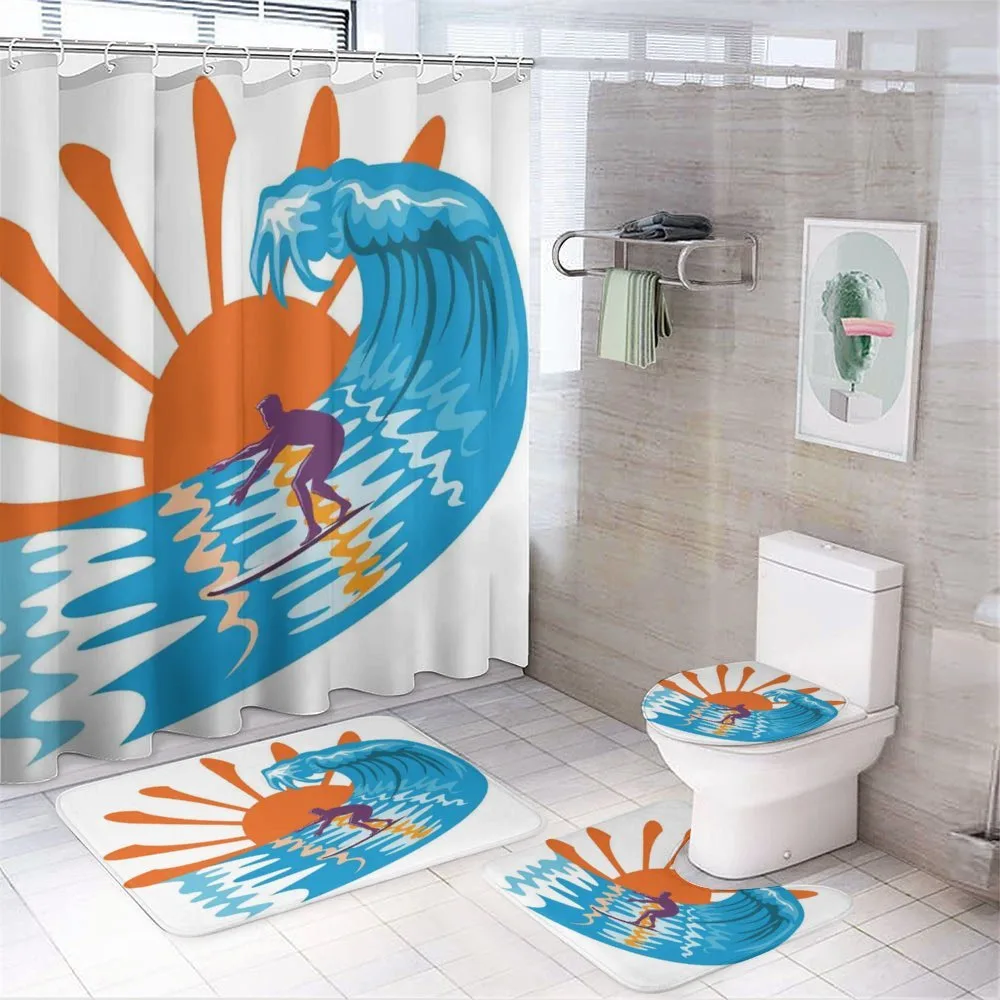 Hot Beach Vibes Surfer — Your design