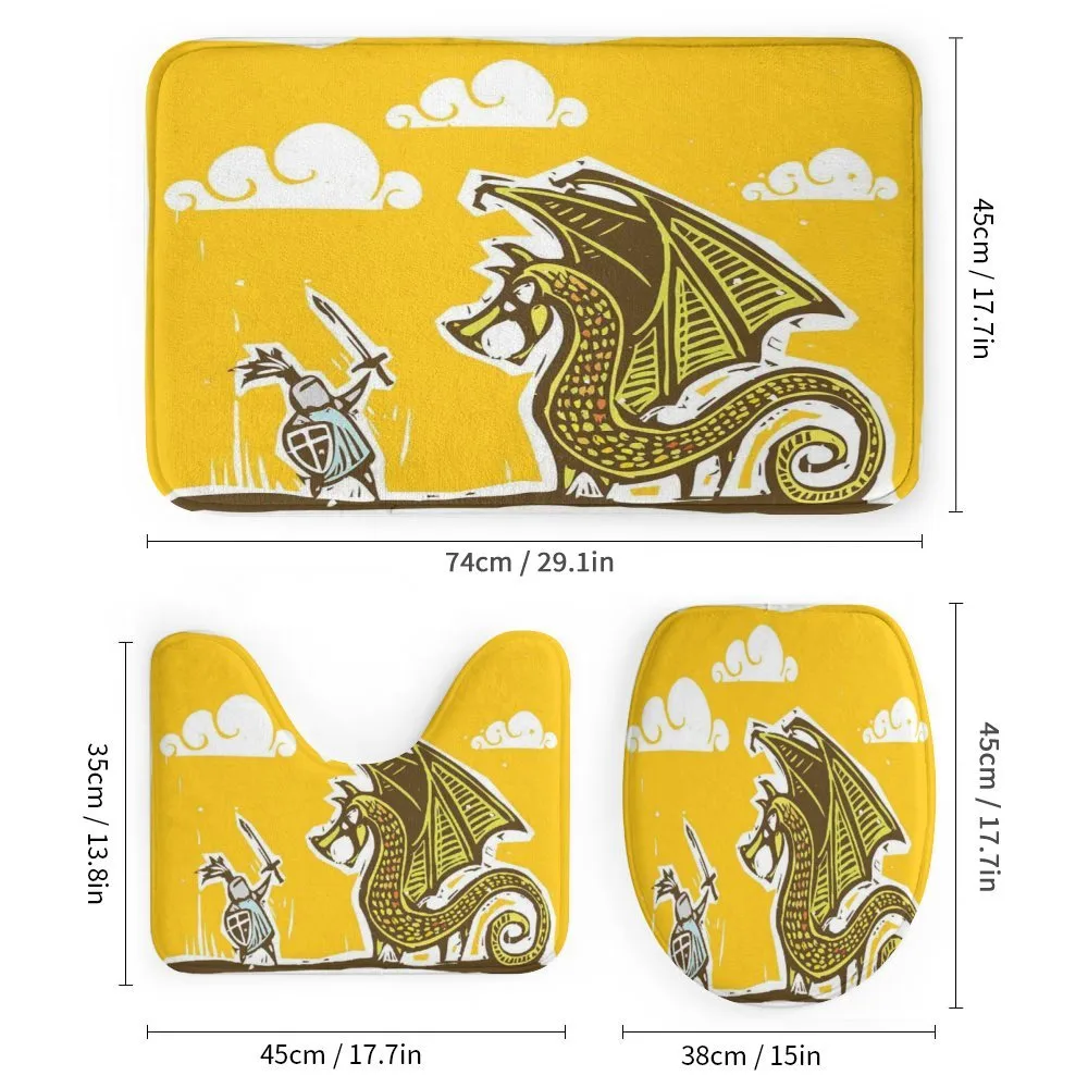 Knight with Dragon — Detail 1