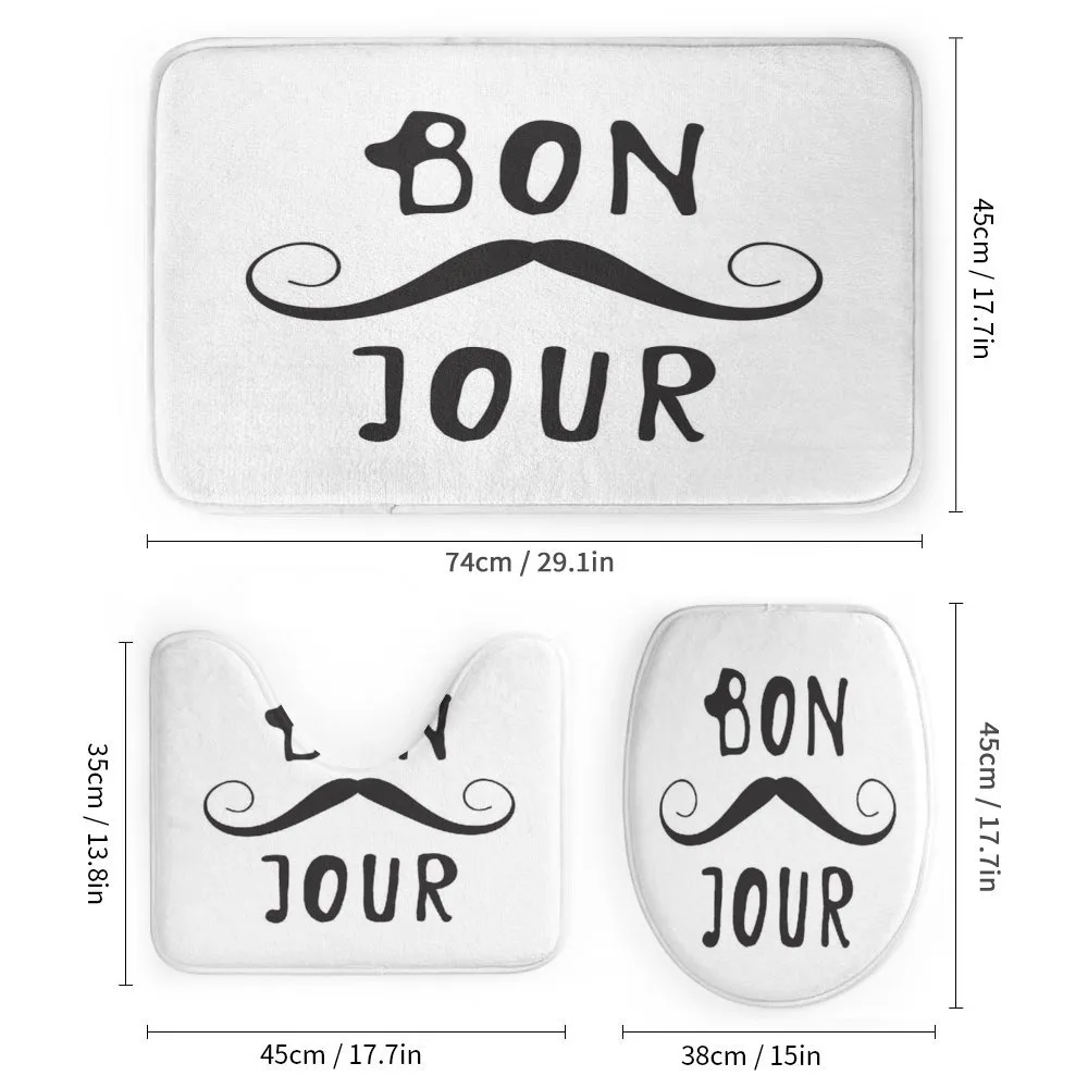 Manly Mustache and Bonjour — Detail 1