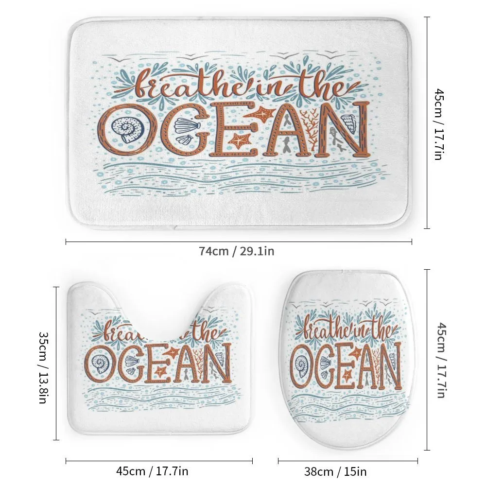 Ocean Text — Detail 1
