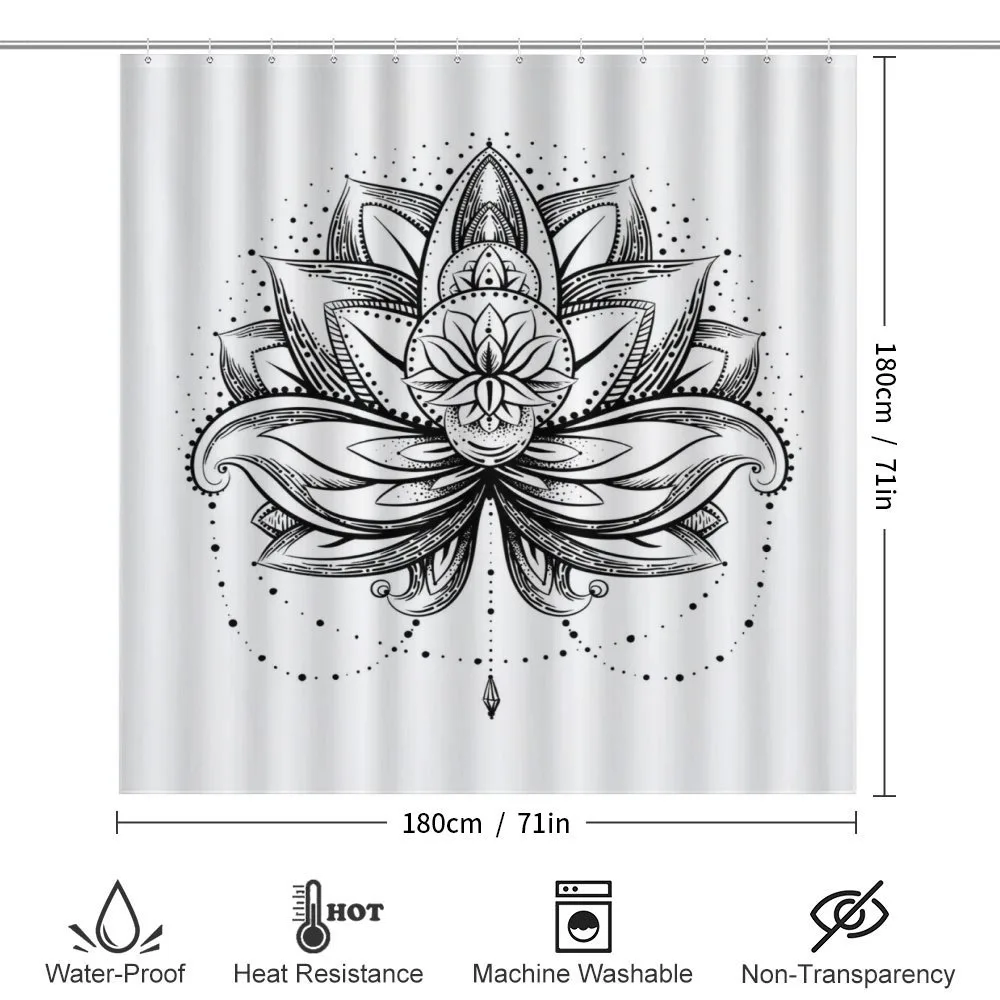 Ornamental Lotus Sketch — Detail 2