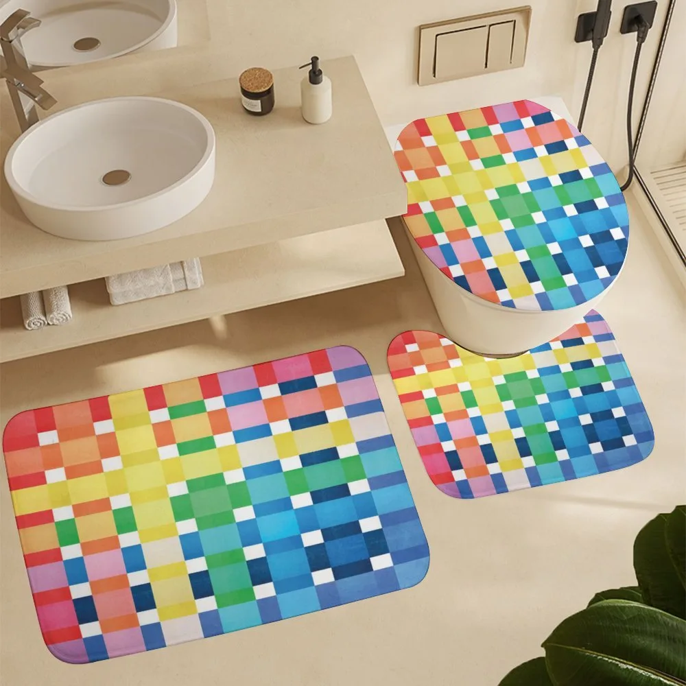 Rainbow Squares Art — Detail 5