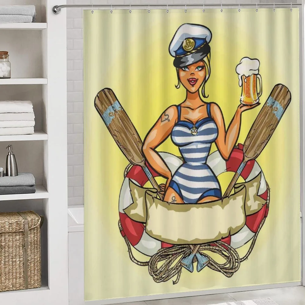 Sailor Blonde in Lifebuoy — Detail 4
