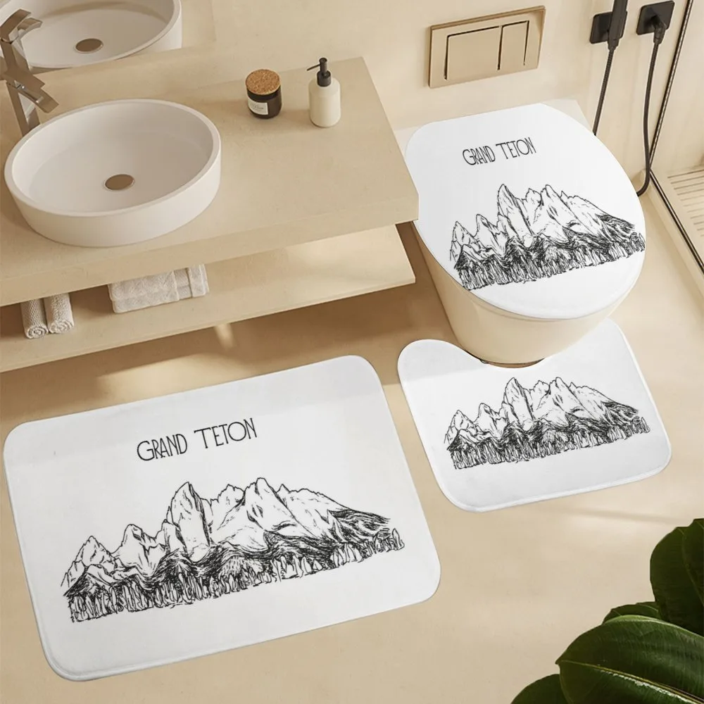 Simple Sketch Grand Teton — Detail 5