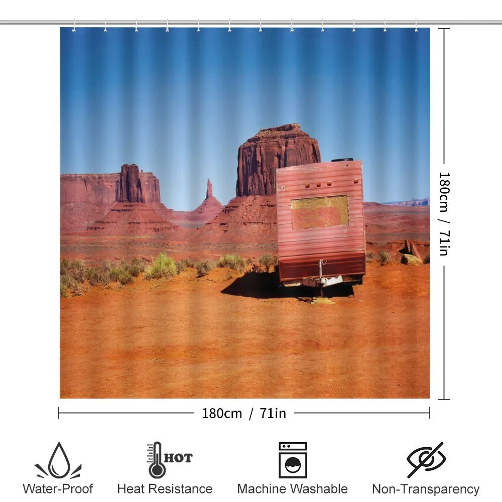 Van in Desert — Detail 2