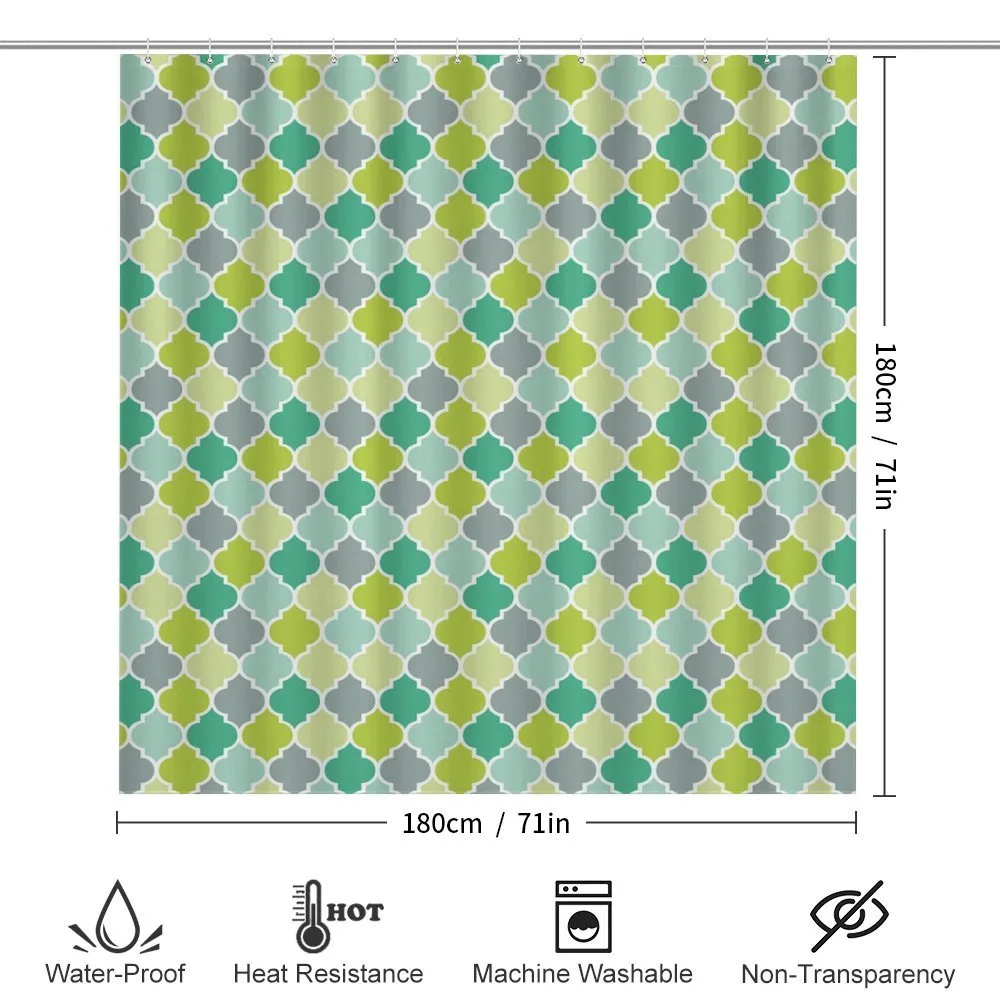 Vibrant Trellis Quatrefoil — Detail 2