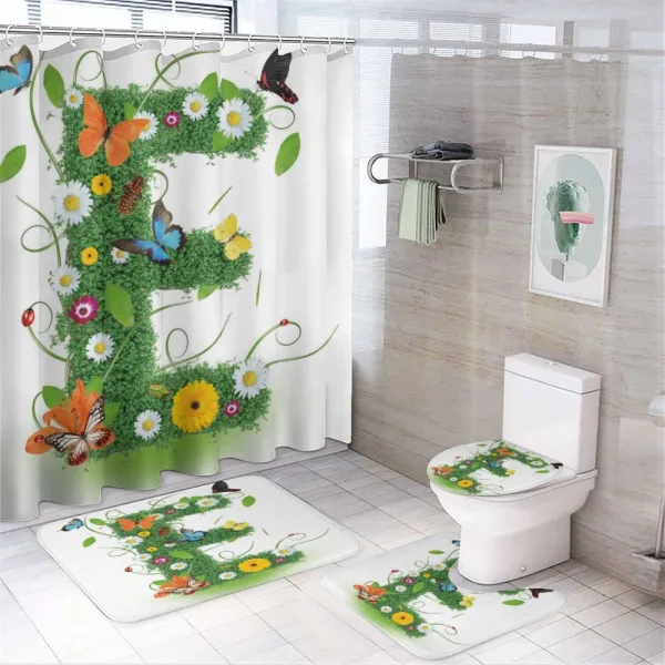 Wild Pasture Theme on a shower curtain