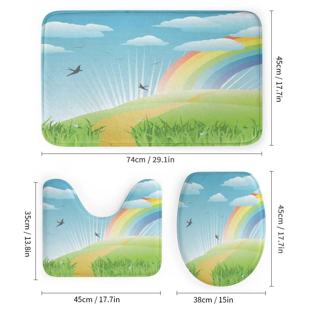 Birds and Rainbow Stripes — Detail 1