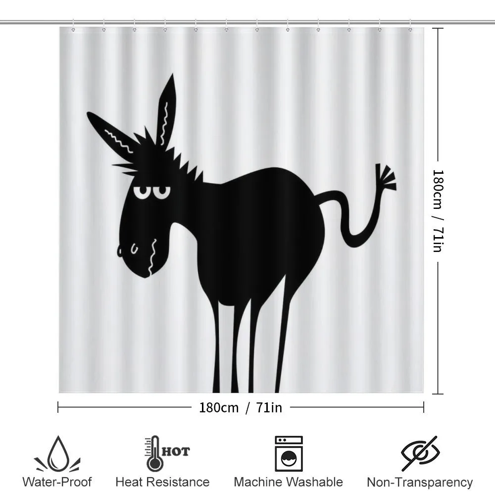 Black Fun Mascot Silhouette — Detail 2