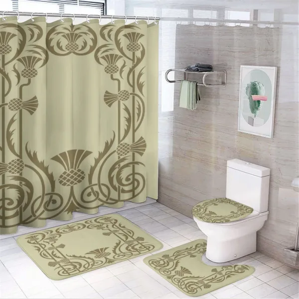 Botanical Exotic on a shower curtain