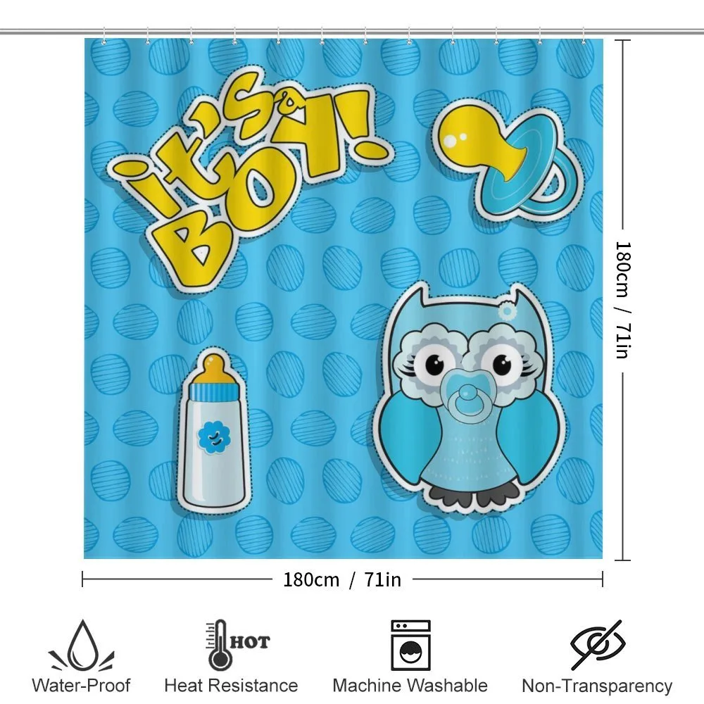 Boy Baby Owl Pacifier — Detail 2