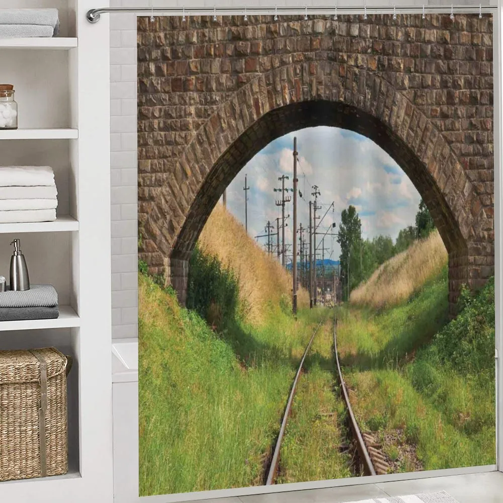 Bridge Railway Tranquil — Detail 4