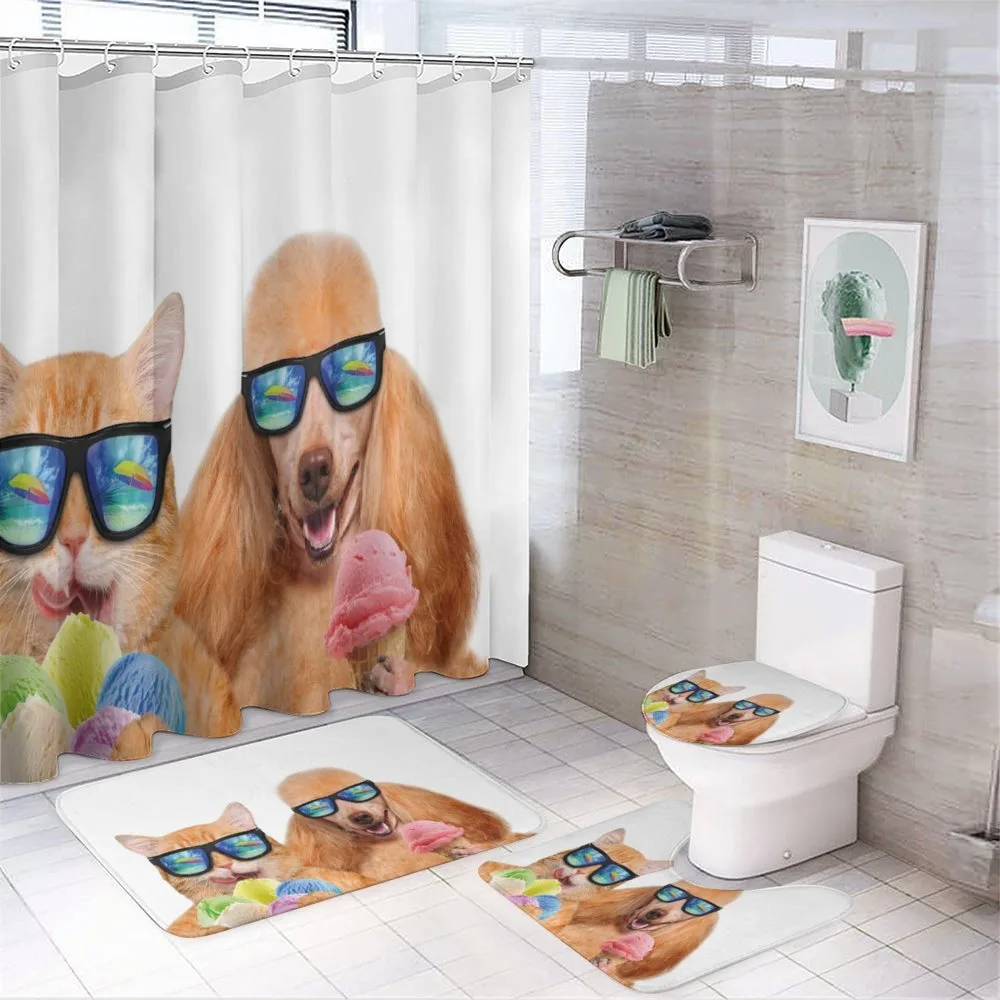 Cat Dog with Ice Cream — Your design