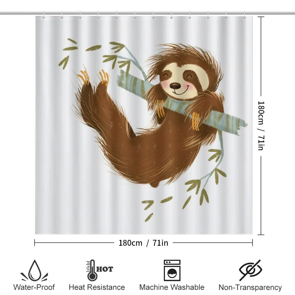 Cheerful Animal on Tree — Detail 2