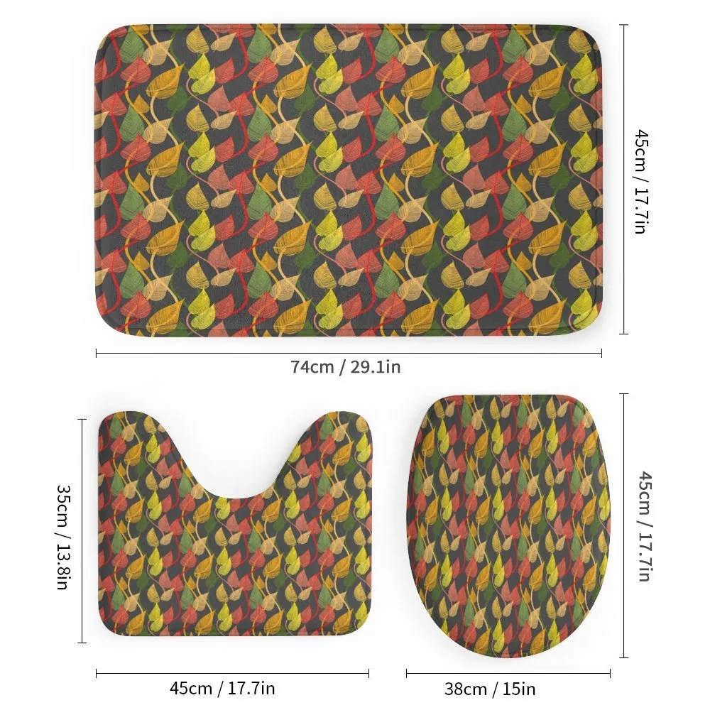 Colorful Nostalgic Leaf — Detail 1