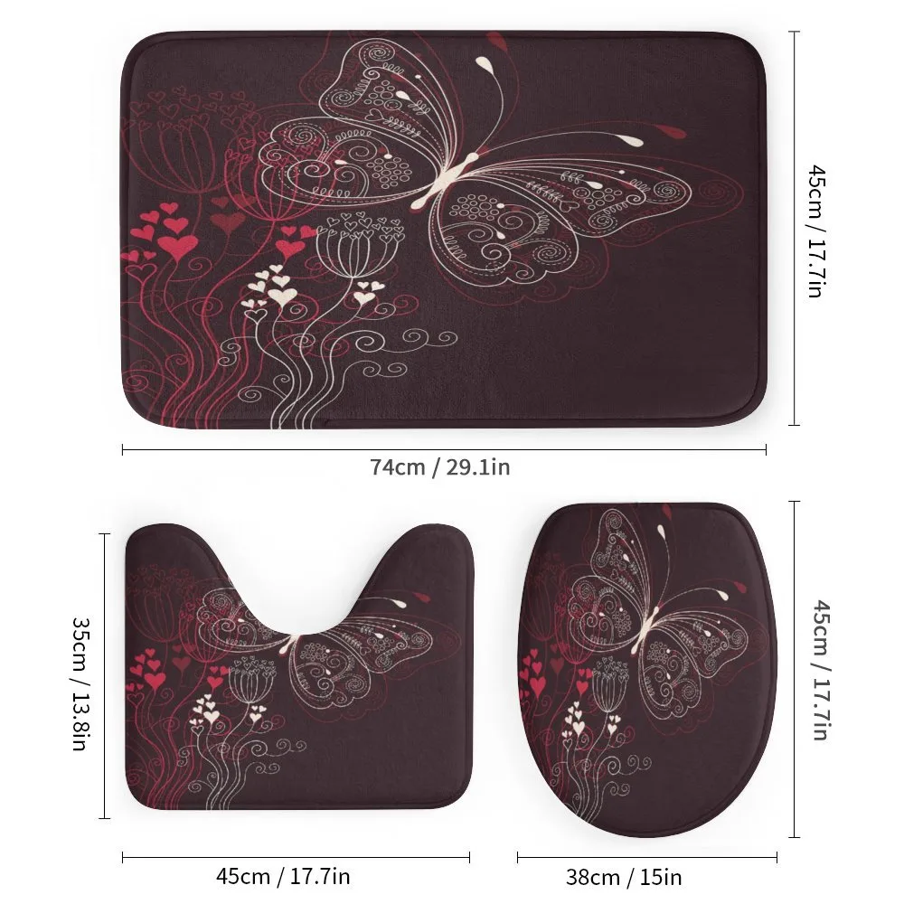 Floral Heart Pattern — Detail 1