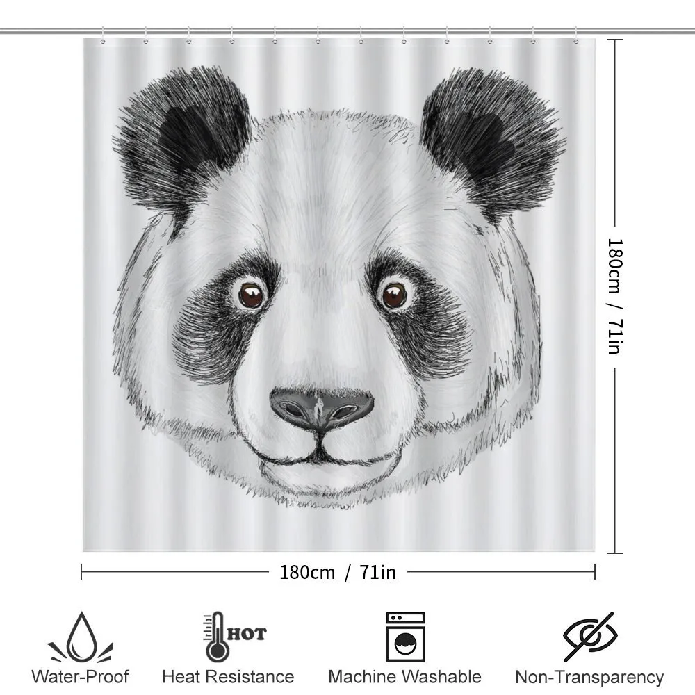 Hand Drawn Panda — Detail 2