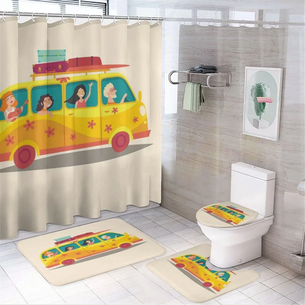 Hippies on Summer Van — Your design