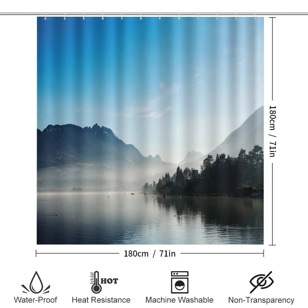 Lake Annecy France Sky — Detail 2