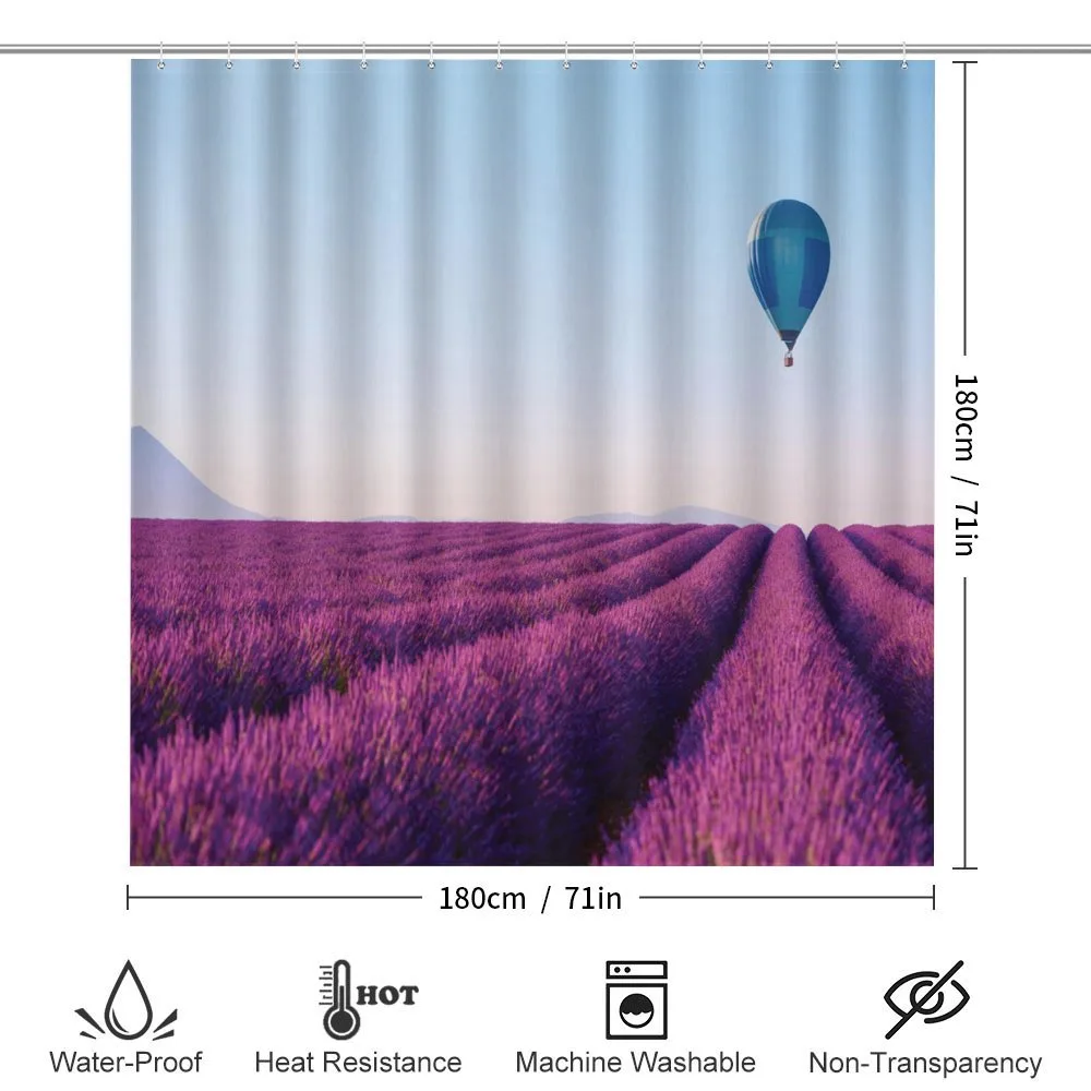 Lavender Field Balloon — Detail 2