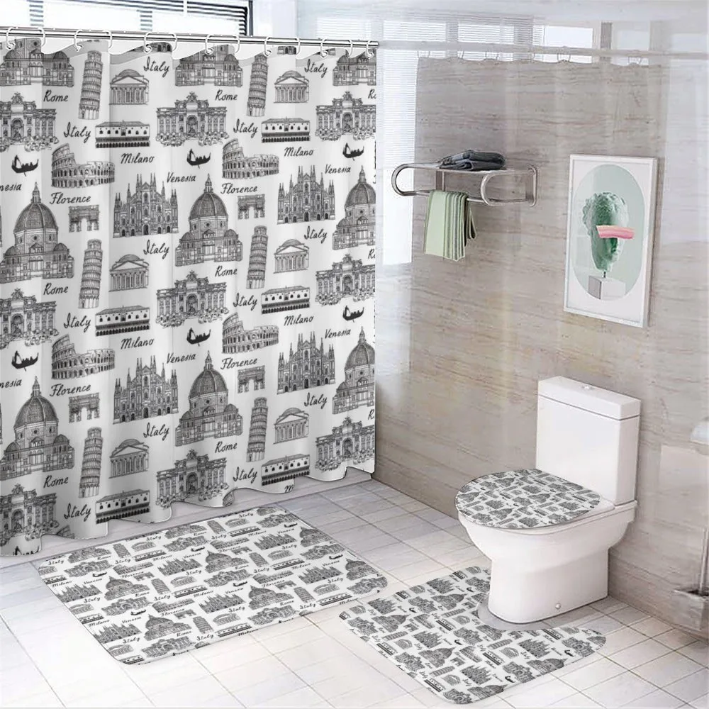 Monochrome Sketch Italy — Your design